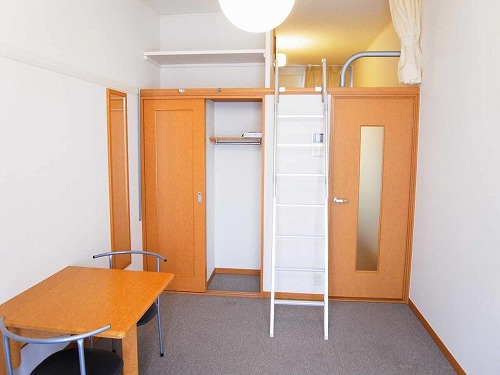 ロフト付きレオパレス