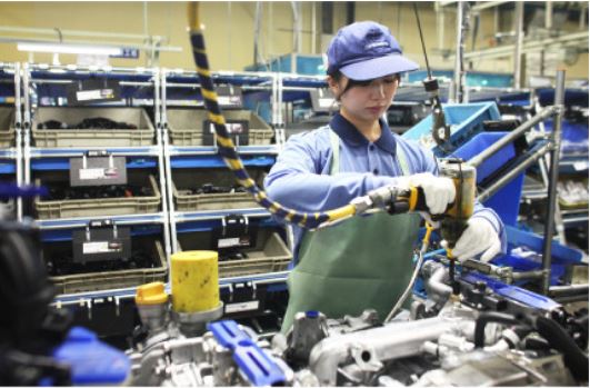 スバルの女性期間工